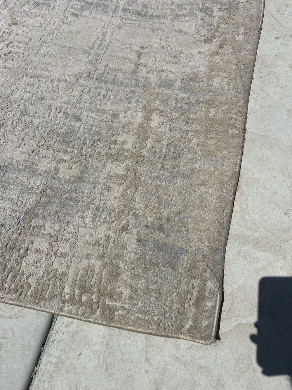 Calvin Klein Neutral Beige Indoor/Outdoor Door Mat